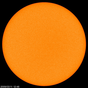 Spotless Sun: Blankest Year of the Space Age image