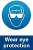 Eye Protection Must be Worn